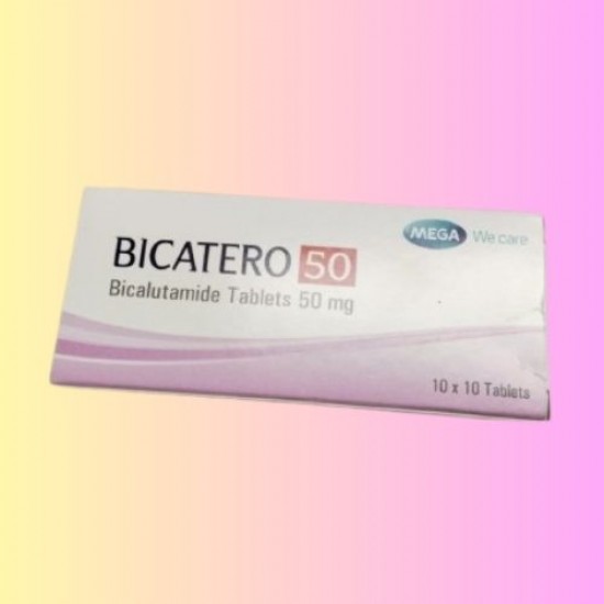 Bicatero 50 Bicalutamide 50 mg 100 Tablets