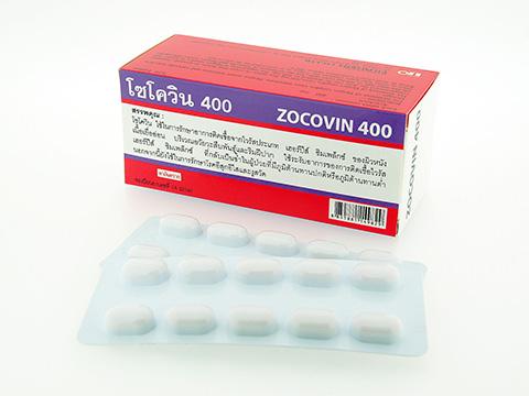 ACYCLOVIR 400 MG ZOCOVIN 400
